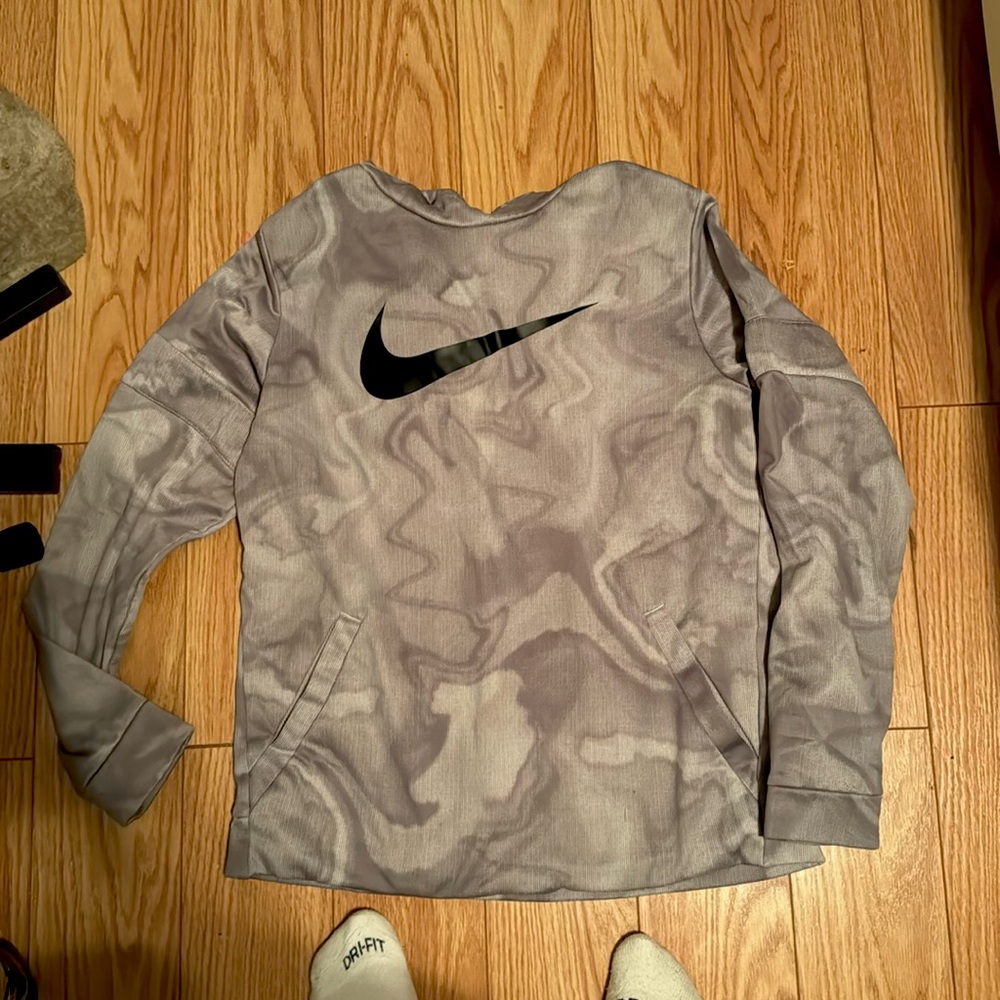 A warm, cozy Nike hoodie. Girls or boys!